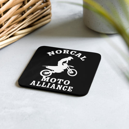 Norcal Moto Cork-back coaster