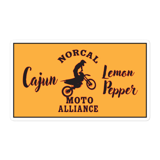 Cajun Lemon Pepper stickers