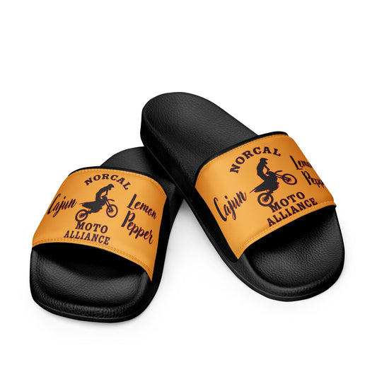 Lemon Pepper Stepper Men’s slides