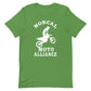 Norcal Moto (WHT) Unisex t-shirt